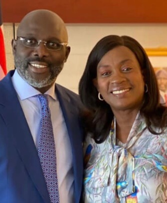 Parents of Timothy Weah.